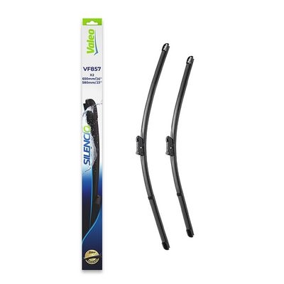 Balai d'essuie-glace SILENCIO FLAT BLADE SET