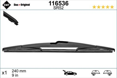 Wisserblad DAS ORIGINAL REAR