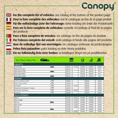 Wisserblad CANOPY
