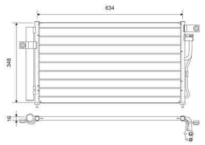 Condensor, airconditioning