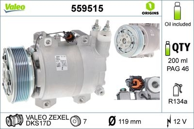 Compressor, airconditioning