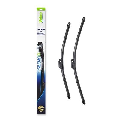 Balai d'essuie-glace SILENCIO FLAT BLADE SET