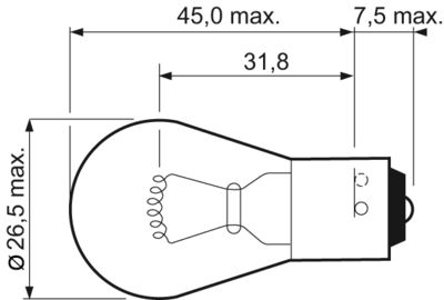 Ampoule, feu clignotant ESSENTIAL