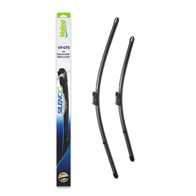 Balai d'essuie-glace SILENCIO FLAT BLADE SET