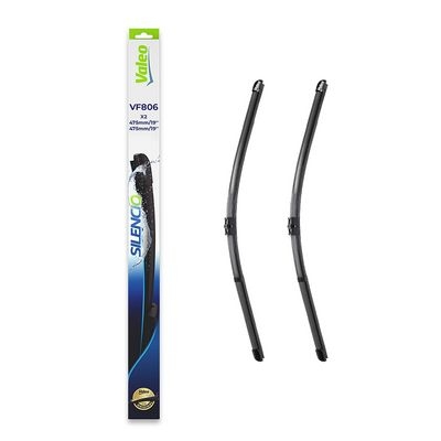 Balai d'essuie-glace SILENCIO FLAT BLADE SET