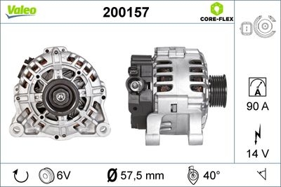 Alternateur VALEO CORE-FLEX